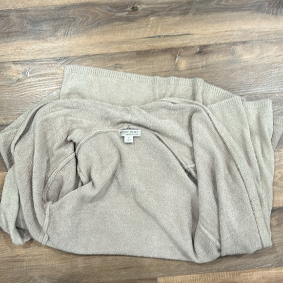 Barefoot Dreams Bamboo Chic Lite plush super soft long line open front cardigan - Picture 15 of 16